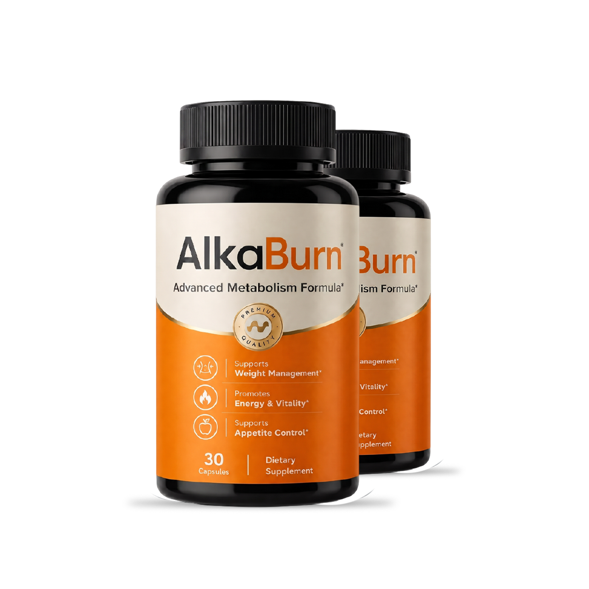 AlkaBurn 2 Bottles · 60-Day Supply