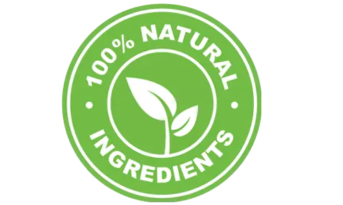 All natural ingredients